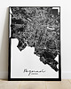 plakaty Plakat Poznań mapa 1