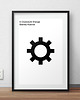 plakaty A Clockwork Orange - plakat typograficzny 2