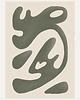 plakaty Plakat green abstract no.2 1