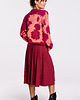 swetry damskie  Sweter w kwiaty - model 4(BK-056) 3
