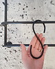 wieszaki Haczyk wieszaczek S czarny metalowy 16x7 cm 4