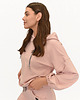 bluza z kapturem damska Bluza Poczuj Wygodę różowa 1