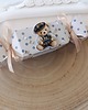 kartki scrapbooking MIŚ Z LOKOMOTYWĄ  zaproszenie + podziękowanie 5