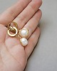 kolczyki pozłacane Kolczyki pozłacane Pearls [white] perły vol. 28  4