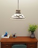 lampy wiszące Lampa ceramiczna, duński design, lata 60, produkcja: Dania 1
