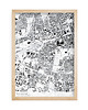 plakaty Plakat Mapa Ochoty, dzielnice Warszawy 1