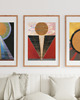 plakaty ZESTAW 3 PLAKATÓW  Hilma af Klint sztuka abstrakcyjna 2