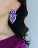 kolczyki soutache Sabira-  orientalne kolczyki soutache 2