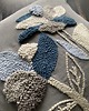 poduszki supły Poduszka kwiaty punch needle boho natural 2