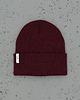 czapki damskie Czapka beanie burgundowa 1