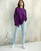 bluza bez kaptura damska Bluza Biggie Purpura 3