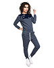 bluza bez kaptura damska Ginger Navy Blue Sweatshirt 1