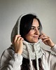 czapki damskie Balaclava handmade - ręcznie robiona kominiarka na szydełku 2
