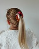gumki do włosów Gumka jedwabna, scrunchie, frotka panterkowy szał MIDI 3