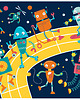 gry edukacyjne dla dzieci Puzzle - ROBOTY - gra dla dzieci 2