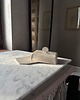 kuchnia - różne Ceramiczna Maselnica z uchwytem Muszlą Freckled White 3
