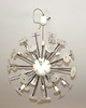 lampy wiszące Lampa wisząca Arditi ,Włochy lata 80 1