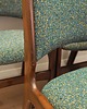 krzesła Komplet krzeseł mahoniowych, duński design, lata 70,  Henning Kj 4