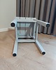 stołki Własnoręcznie malowany handmade taboret w pastelowych kolorach art deco 8