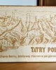 Ozdoby na ścianę Drewniana mapa Tatr z możliwością dedykacji, Tatry na prezent 6