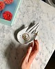 pojemniki na biżuterię Ceramiczna Łapka Handmade Talerzyk na Biżuterię Dalmatyńczyk 3