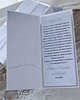 zaproszenia i kartki na ślub Personalizowana kartka ślubna z życzeniami i torebką prezentową 4