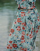 spódnice maxi Bawełniana spódnica w kwiaty, BLUE SUMMER, ZUZA 6