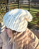 czapki damskie Beanie handmade 3