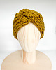 opaski do włosów Oliwkowa opaska turban z wełny peruwiańskiej 1