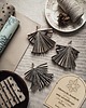 kartki scrapbooking Drewniane życzenia świąteczne Kartka świąteczna PERSONALIZOWANA Z GWAIZDKĄ 2