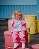 bluzy dla dziewczynki Bluza oversize Emily Teddy 2
