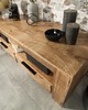 szafki Szafka RTV Iron drewno mango 130cm 2