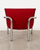 fotele Fotel czerwony, włoski design, lata 70, produkcja: Włochy 3