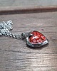 wisiory Millefiori w sercu - wisiorek 2