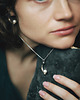 wisiory PEARL / glossy silver necklace with white pearl 1