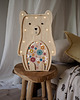 lampy do pokoju dziecka Drewniana Lampka Miś - Spring 3