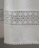 tekstylia - różne Zazdrostka biała shabby chic KRAJKA tunel 3