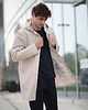 płaszcze i kurtki męskie VANNSKJOLD płaszcz przeciwdeszczowy ELEGANCE Light Beige 1
