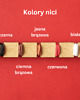 breloki Skórzany brelok na klucze  do Apple AirTag uniseks Buttero czerwony 7