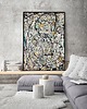 plakaty Plakat Abstrakcja pollock 3