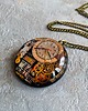 wisiory PRECIOUS TIME II - NASZYJNIK STEAMPUNK - Unikat 1