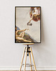 plakaty Plakat Stworzenie kawy - Kolaż Fine Art - Dekoracja Ścienna Do Salonu 1