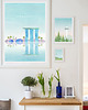 plakaty Singapur - vintage plakat A3 giclee 5