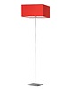 lampy podłogowe Klasyczna lampa stojąca z kwadratowym abażurem 40x40 PRAGA 4