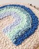 obrazy i plakaty do pokoju dziecięcego Niebieska tęcza do pokoju dziecięcego w stylu boho 3