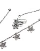 kolczyki srebrne Kolczyki srebrne Silver  flower 2