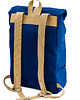 torebki różne Granatowy plecak roll-top z grubej bawełny 1
