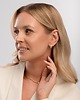 bransoletki - inne Złote kolczyki kółka o ryflowanej fakturze Paraiso Leandra 1