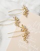 Biżuteria ślubna Lace Me Gold - perłowe 6
