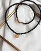 chokery Choker - onyks z zawieszką 2